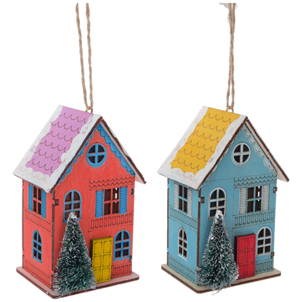 Midwest, Collectibles, Gifts, 2024, Snowy Day, House, Ornaments, 824522